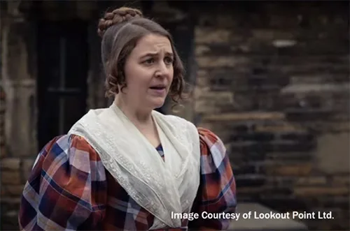 Women’s stage costumes in Gentleman Jack