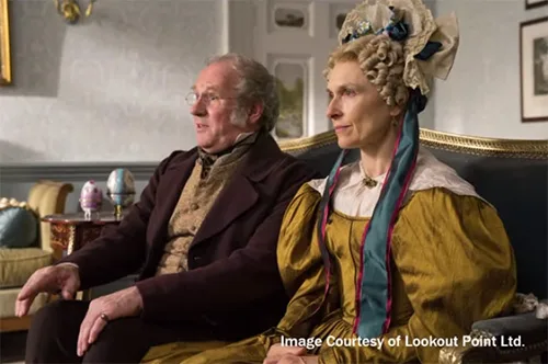 Women’s stage costumes in Gentleman Jack