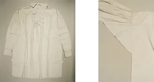 British linen shirt from between 1830-1840