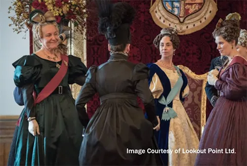 Gentleman Jack film stage costumes