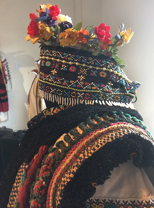 Vintage bride’s outfit from Ivano-Frankivsk region (western Ukraine), late 19th – early 20th century