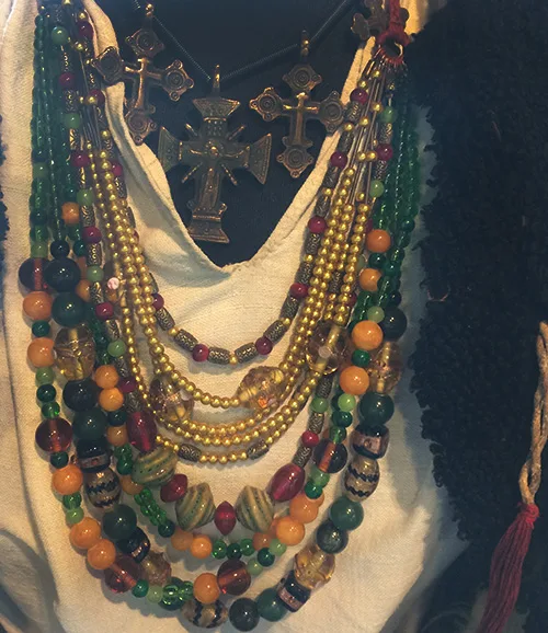 Vintage bride’s outfit from Ivano-Frankivsk region (western Ukraine), late 19th – early 20th century