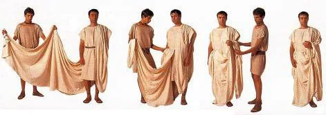 Traditional clothing in Ancient Rome. What did they wear?