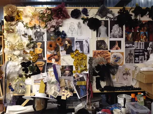 Crimson Peak stage costumes and their real-life historical equivalents