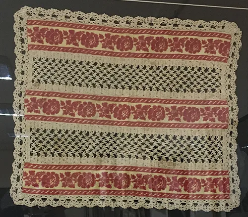 Samples of vintage French, Belgian, and Italian lace