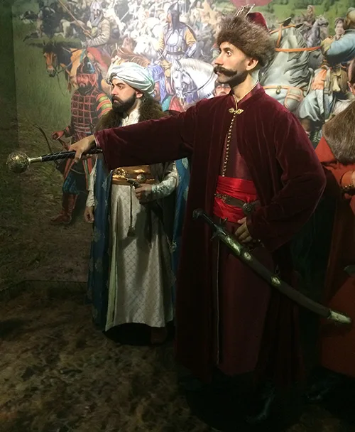 Modern replicas of Ukrainian Cossack costumes