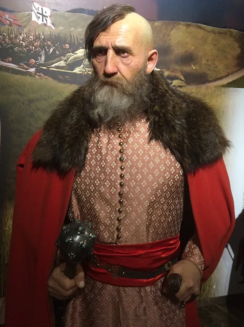 Modern replica of Ukrainian Cossack costume
