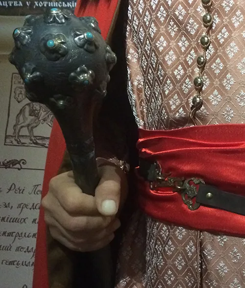 Modern replica of Ukrainian Cossack costume