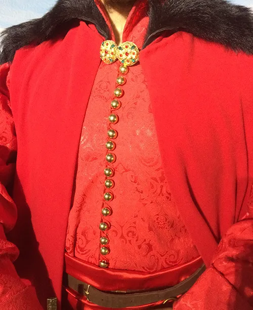 Modern replica of Ukrainian Cossack costumes