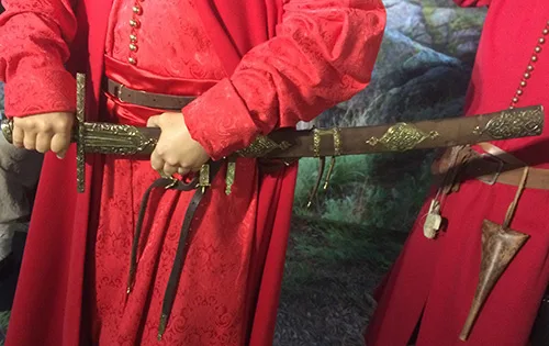 Modern replica of Ukrainian Cossack costumes