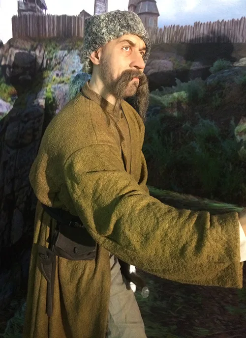Modern replica of Ukrainian Cossack costumes