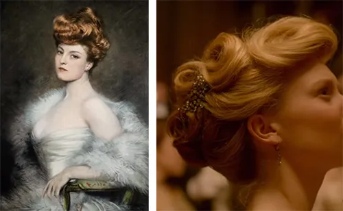 fashionable Gibson-girl hairstyles
