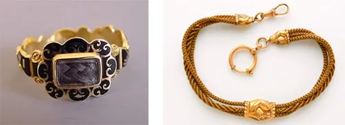 Victorian mourning jewelry