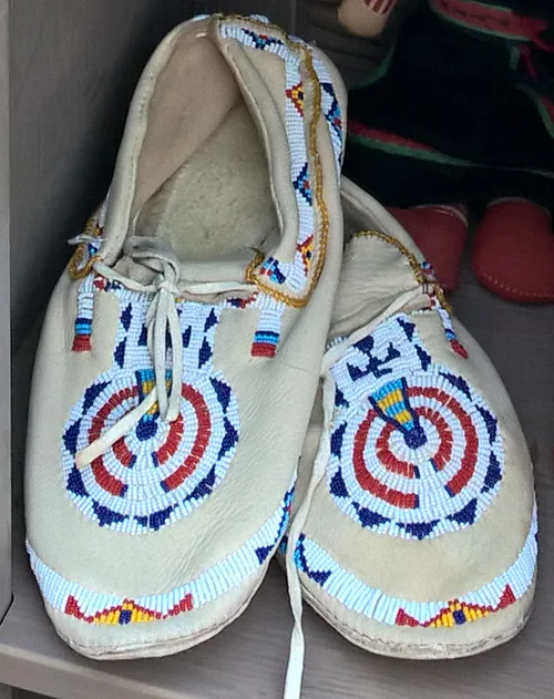 Native American Indian moccasins and their marvelous embellishments