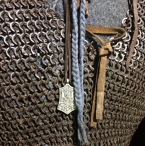 Reconstruction of warrior attire from Kyivan Rus