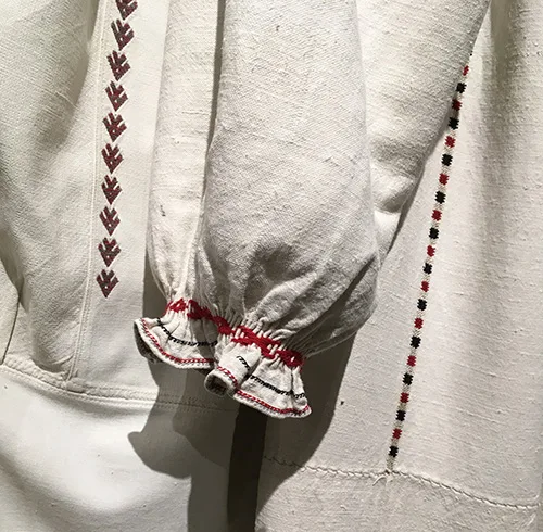 Ukrainian folk embroidery from Podillia area
