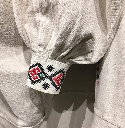 Traditional Ukrainian embroidery from Podillia region