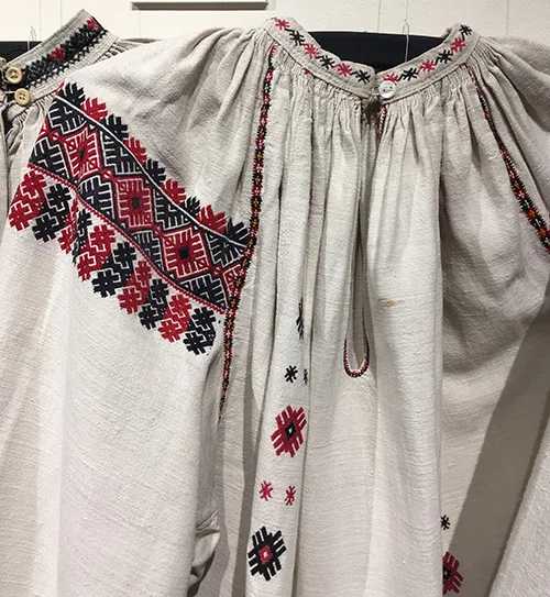 original Ukrainian embroidered shirt from Podillia