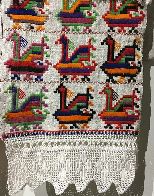Ukrainian embroidered ceremonial towels