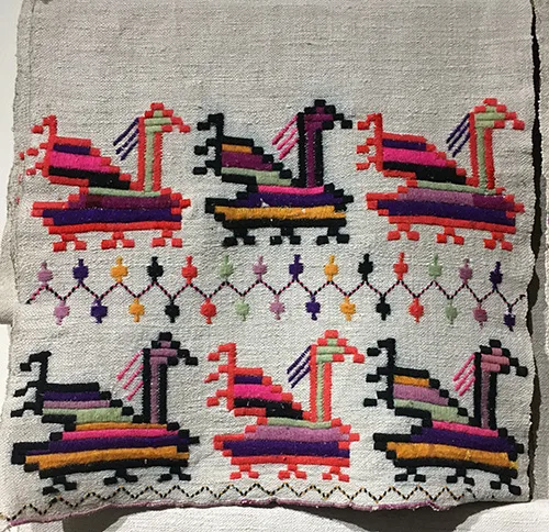 Ukrainian embroidered ceremonial towels
