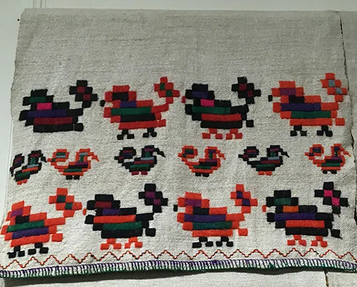 Ukrainian embroidered ceremonial towels