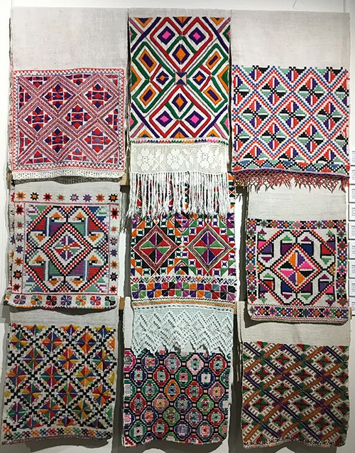 Ukrainian embroidered ceremonial towels