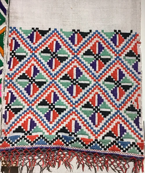 Ukrainian embroidered ceremonial towels