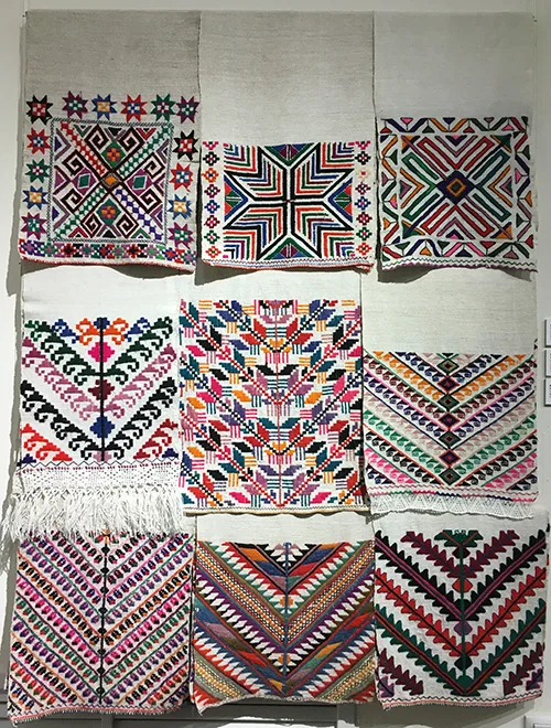 Ukrainian embroidered ceremonial towels