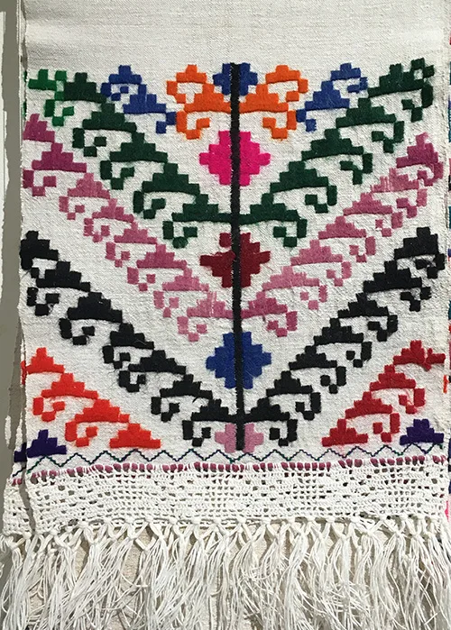 Ukrainian embroidered ceremonial towels