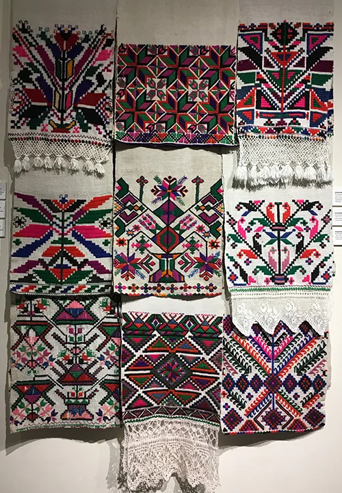 Ukrainian embroidered ceremonial towels