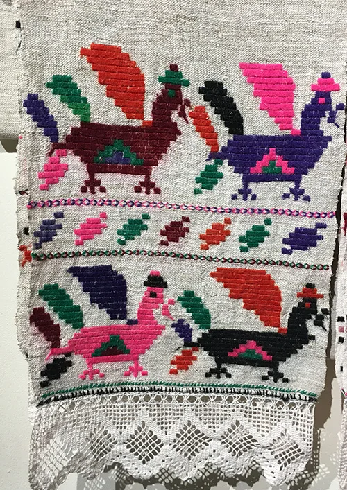 Ukrainian embroidered ceremonial towels