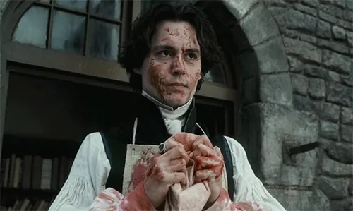 Stage costumes in Sleepy Hollow movie