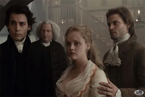 Stage costumes in Sleepy Hollow movie