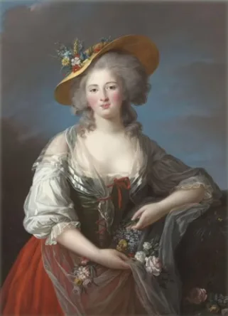 Elizabeth of France, Versailles, Madame Le Brun, 1782