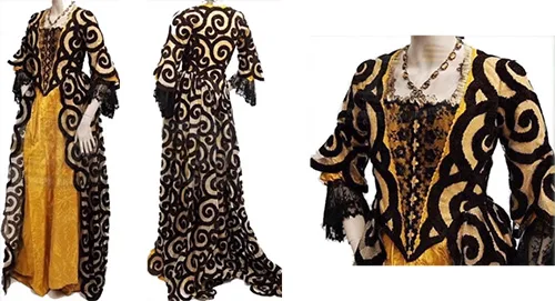 Stage costumes in Sleepy Hollow movie
