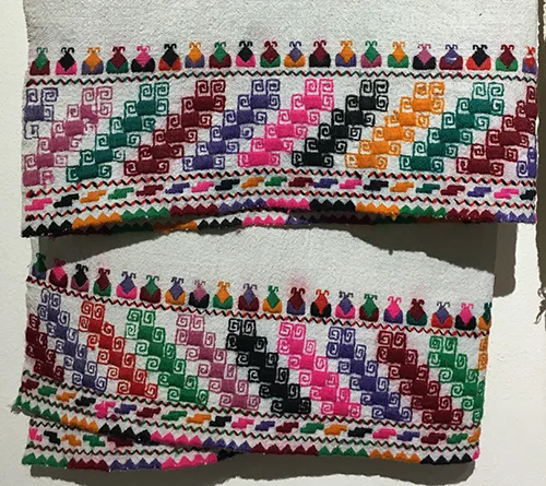 Ukrainian embroidered wedding kerchiefs