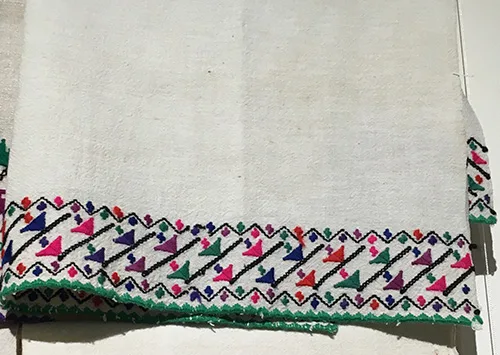 Ukrainian embroidered wedding kerchiefs