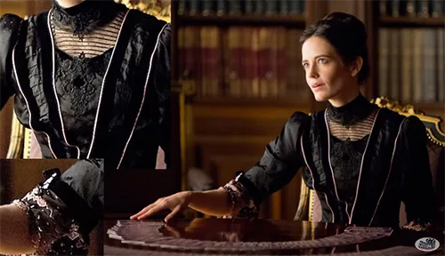 Movie costumes of Vanessa Ives from Penny Dreadful series