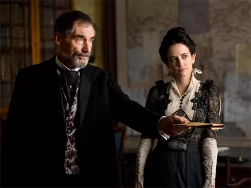 Movie costumes of Vanessa Ives from Penny Dreadful series
