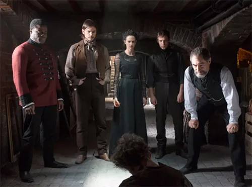 Movie costumes of Vanessa Ives from Penny Dreadful series