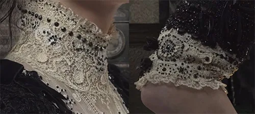 Movie costumes of Vanessa Ives from Penny Dreadful series