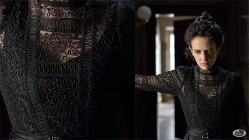 Movie costumes of Vanessa Ives from Penny Dreadful series
