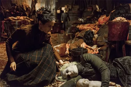 Movie costumes of Vanessa Ives from Penny Dreadful series