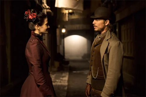Movie costumes of Vanessa Ives from Penny Dreadful series