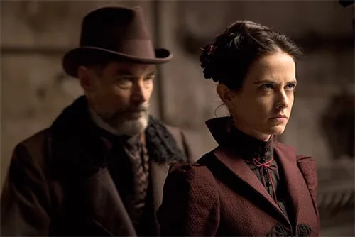 Movie costumes of Vanessa Ives from Penny Dreadful series