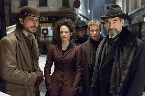 Movie costumes of Vanessa Ives from Penny Dreadful series