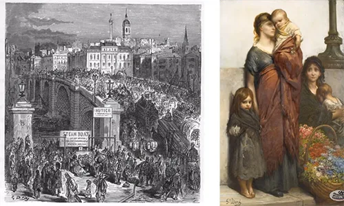 Gustave Doré's illustrations of 19th-century London