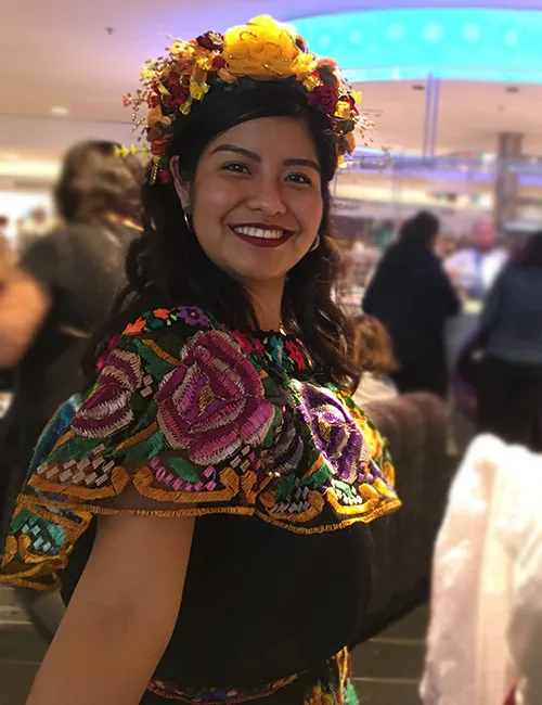 Beautiful Mexican folk dresses from Chiapas and Veracruz regions