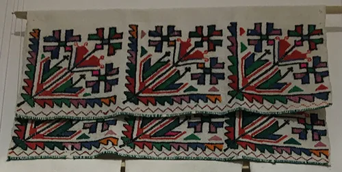 Ukrainian embroidered wedding kerchiefs
