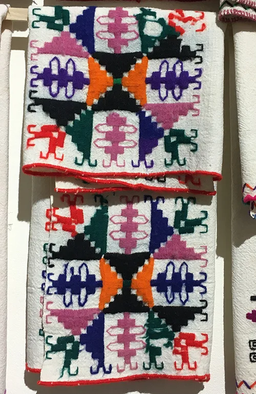 Ukrainian embroidered wedding kerchiefs